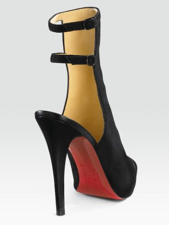 Shoe of the Day: Christian Louboutin Point-Toe Ankle Boots - Exotic Excess