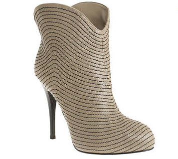 Shoe of the Day: Giuseppe Zanotti Stitched Western Ankle Boot - Exotic ...