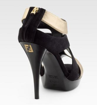 Shoe of the Day: Fendi Natalia Crisscross Platform Sandals - Exotic Excess