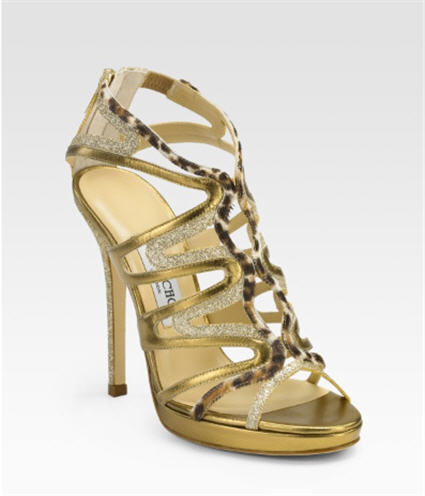Shoe of the Day: Jimmy Choo Mercury Mix Sandals - Exotic Excess