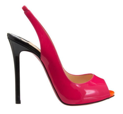 Shoe of the Day: Christian Louboutin Flo Sling - Exotic Excess