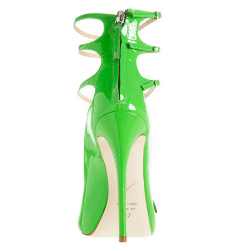 Shoe of the Day: Giuseppe Zanotti Strappy Back Zip Sandal - Exotic Excess