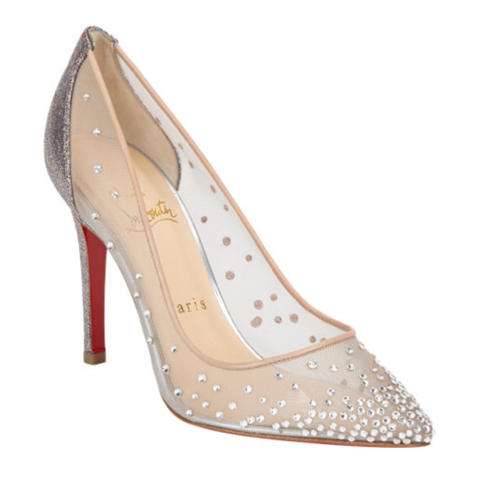 Shoe of the Day: Christian Louboutin Body Strass Jeweled Pumps - Exotic ...