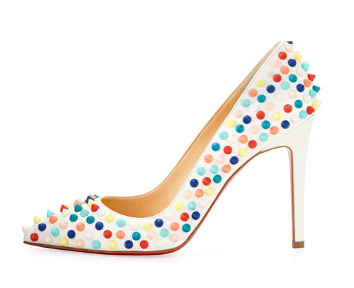 Shoe of the Day: Christian Louboutin Pigalle Spikes Pump - Exotic Excess