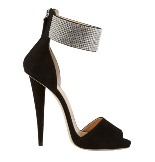 Shoe of the Day: Giuseppe Zanotti Crystal Ankle Cuff Sandal - Exotic Excess