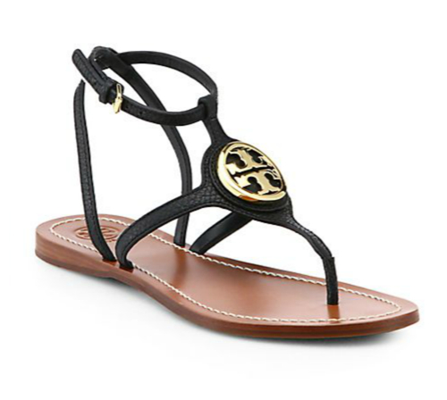 Shoe of the Day: Tory Burch Leticia Leather Thong Sandal - Exotic Excess