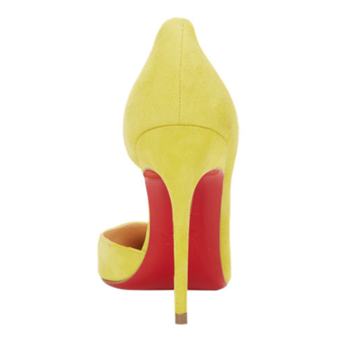 Shoe of the Day: Christian Louboutin Iriza Half D'Orsay Pumps - Exotic ...