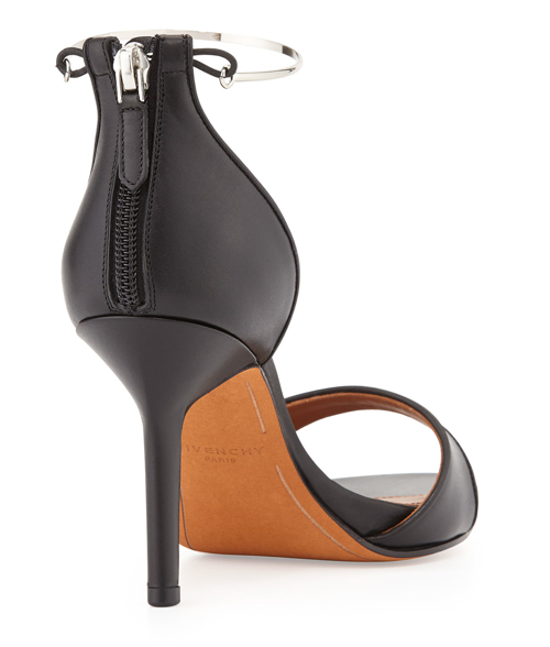 Shoe of the Day: Givenchy Leather Metal-Cuff Sandal