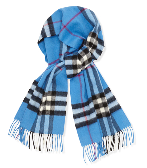 Is The Hue: Burberry Giant-Check Cashmere Scarf - Exotic