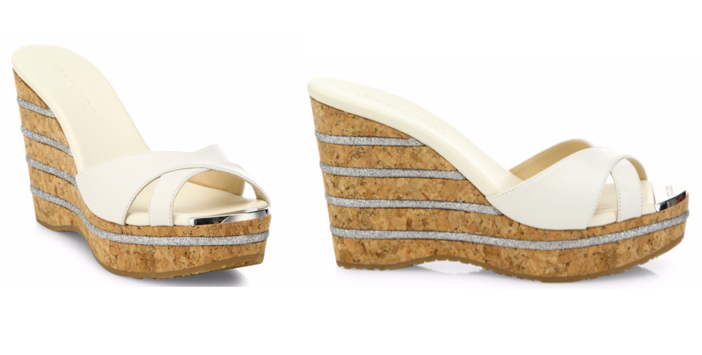 jimmy choo wedge slides