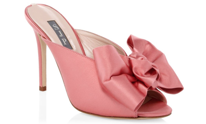 Shoe of the Day: SJP by Sarah Jessica Parker Vesper Bow Mules - Exotic ...