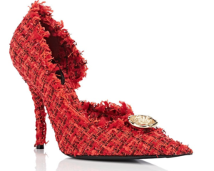 Shoe of the Day: Balenciaga Embellished Tweed Pumps - Exotic Excess