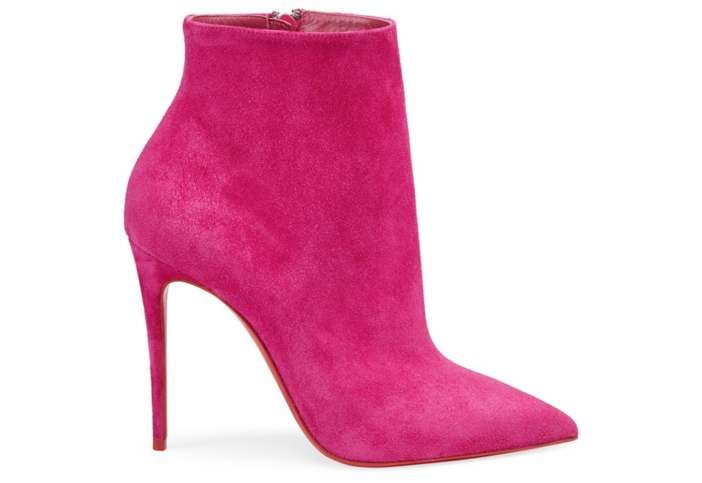 Shoe of the Day: Christian Louboutin So Kate 100 Suede Booties - Exotic ...
