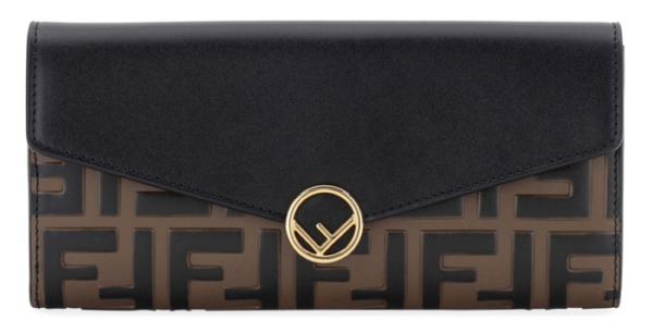 Fendi Liberty FF-Embossed Wallet