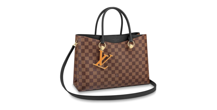 Louis Vuitton LV Riverside Damier Ebene Black Taurillon leather