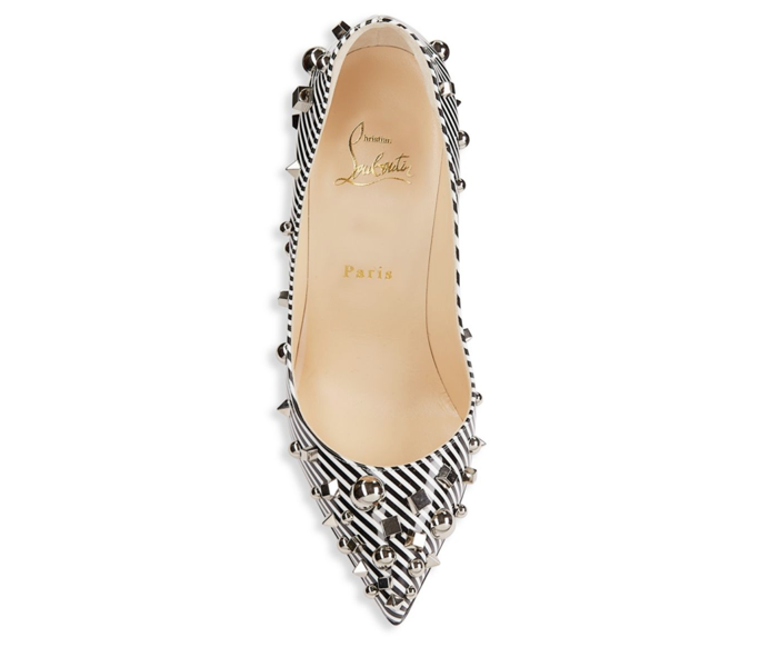 Shoe of the Day: Christian Louboutin Aimanta Striped Pumps - Exotic Excess