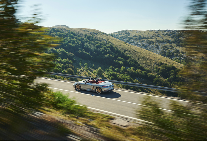 Porsche Boxster 25 Year Driving