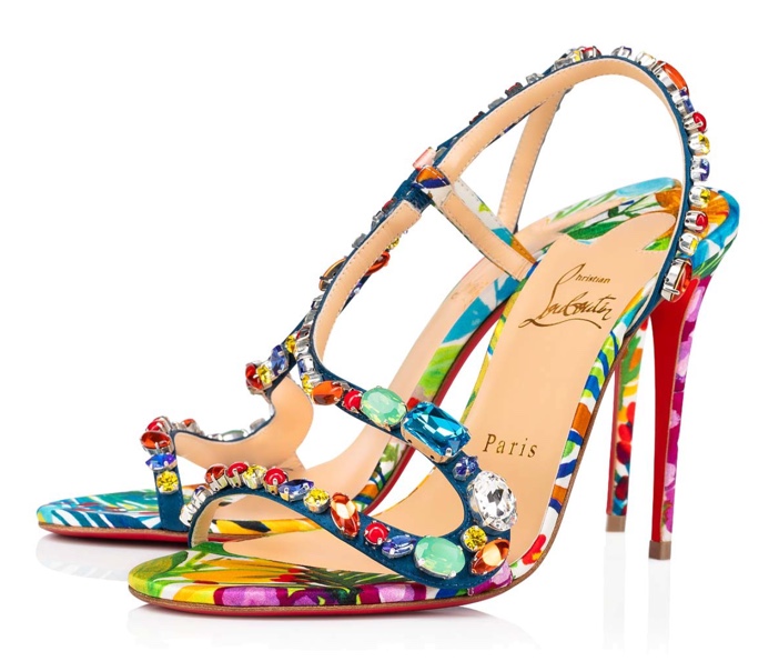 Shoe of the Day: Christian Louboutin Rosapetra Sandal - Exotic Excess